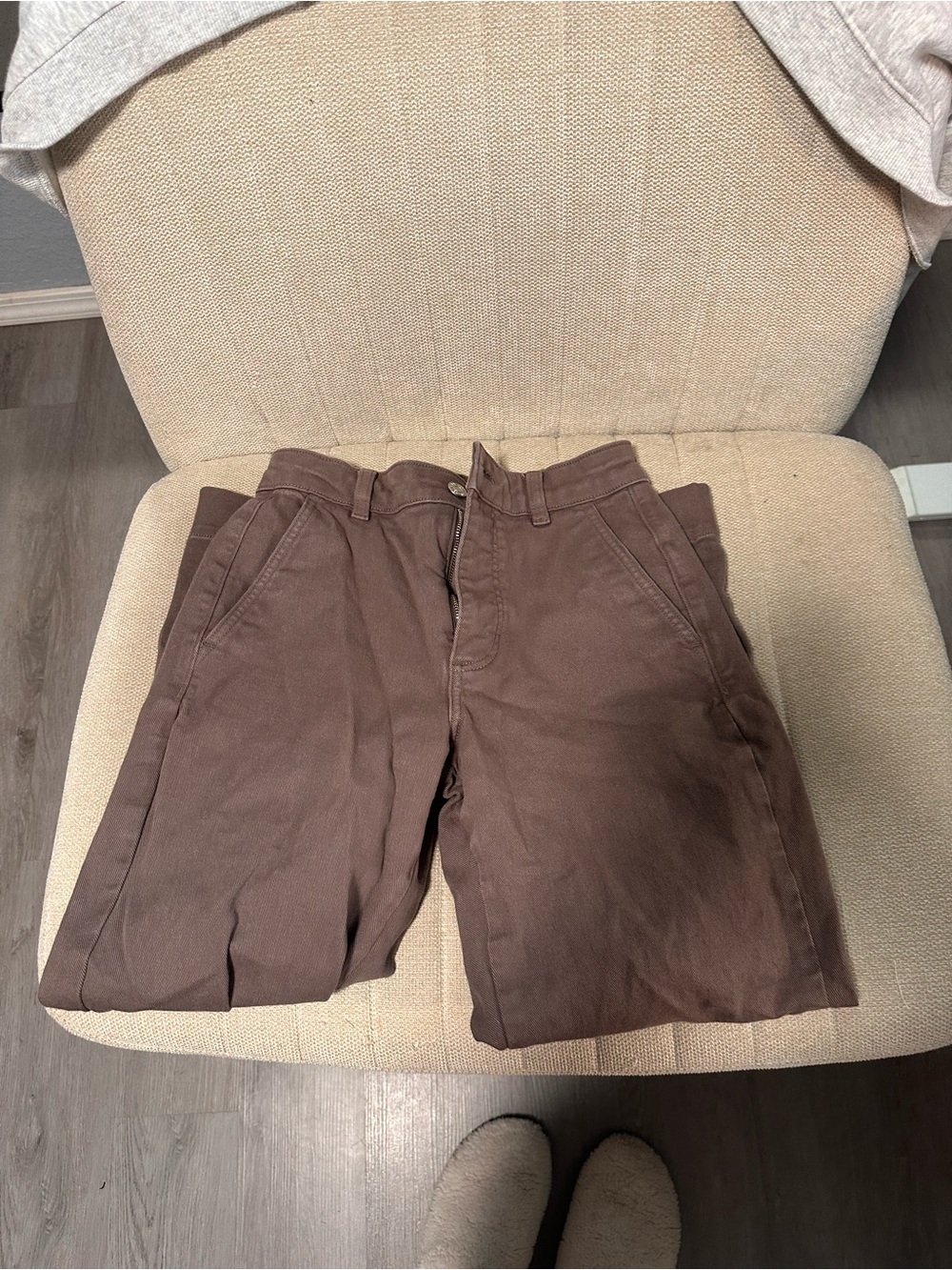 Everlane taupe pants